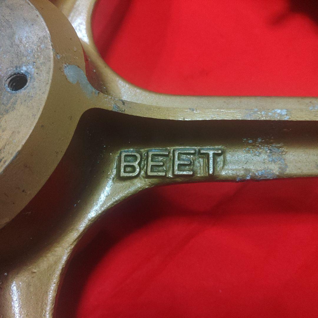 当時物　BEET　キャストホイール　18インチ　レース　遺品整理Nabe-3