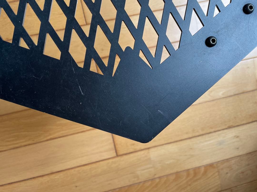 ANCAM メタヘキテ L 脚長 六角形 アイアン テーブル