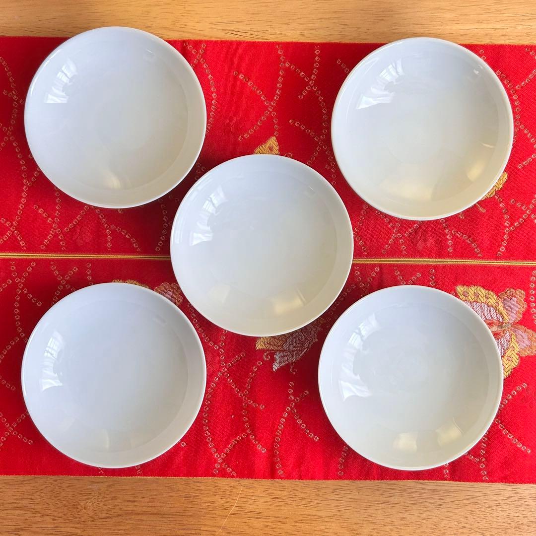 【未使用品】有田焼　金彩古伊万里　南山窯　花祥瑞　蓋付き丼ぶり５客　多様丼　腕揃