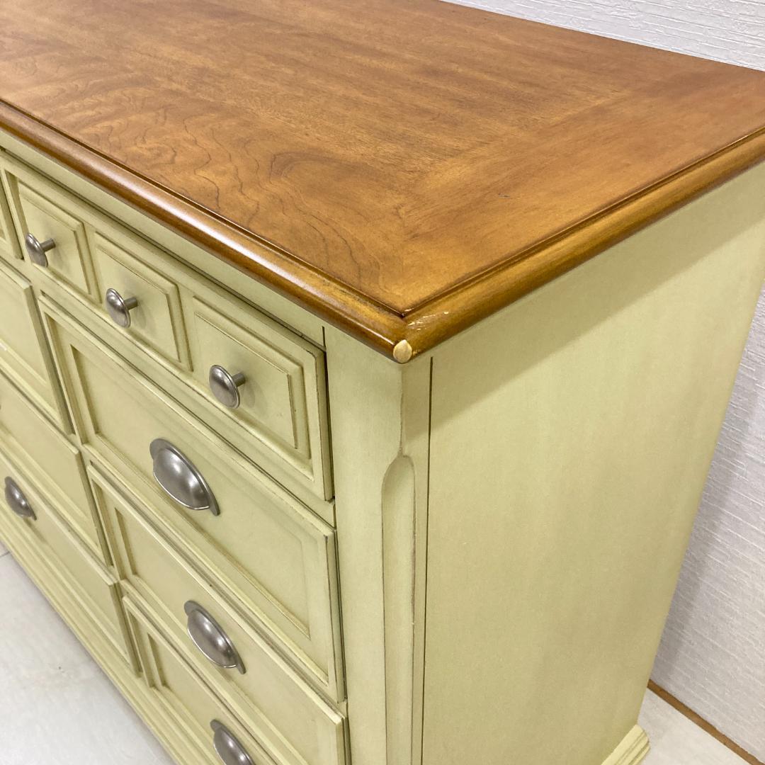 ASHLEY アシュレイ　アンティーク調　４段　チェスト　サイドボード　収納