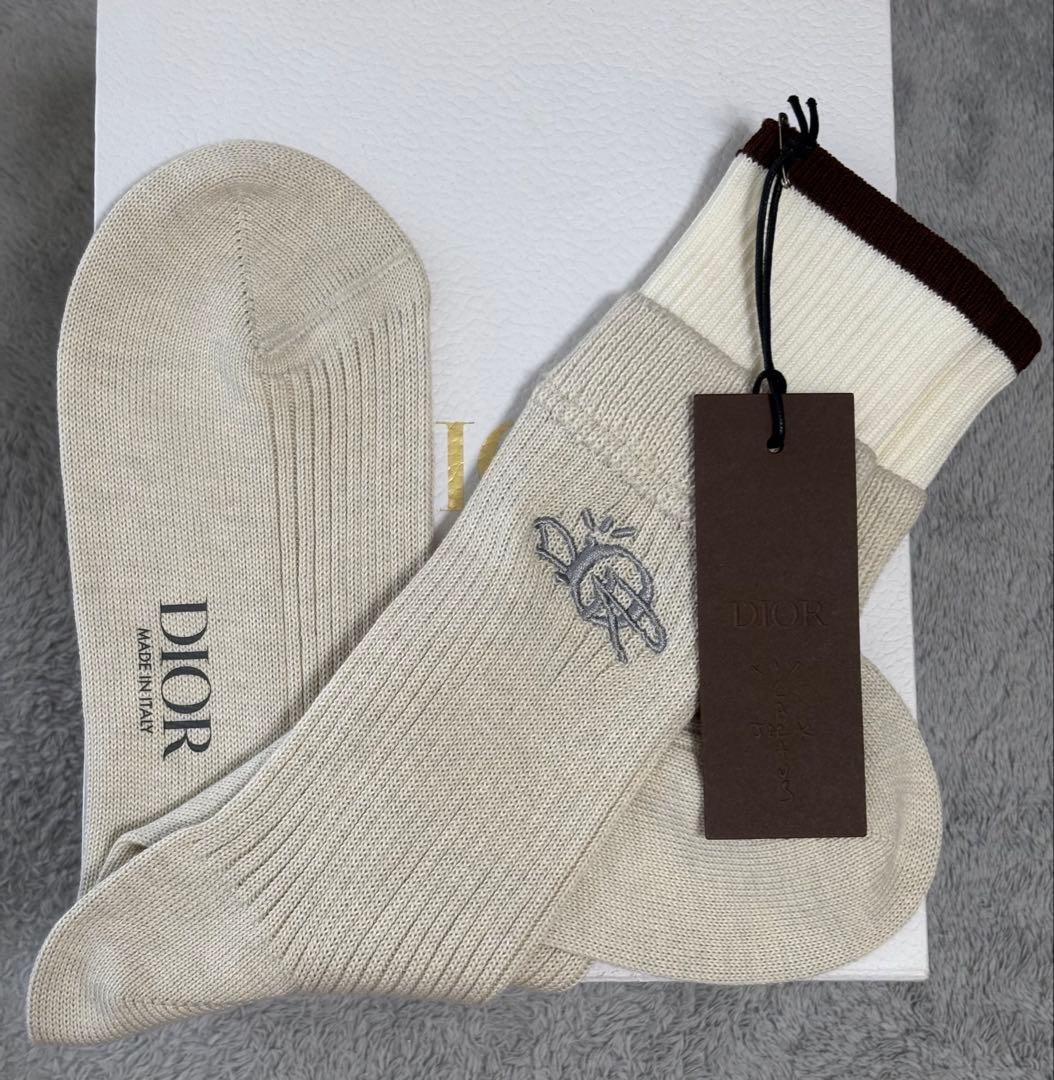 t*e様 Dior クリスチャンディオール　ソックス 靴下 新品未使用 トラヴィ