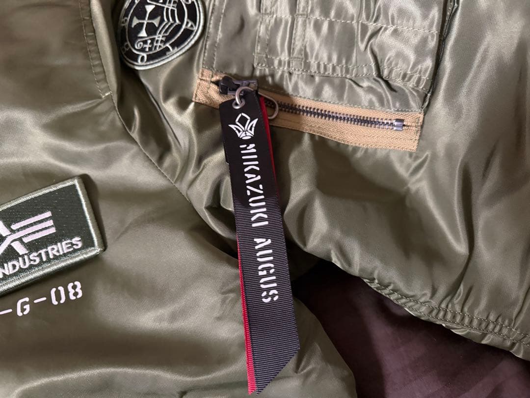 (アクスタTシャツ) STRICT-G 鉄血のオルフェンズ MA-1 三日月 L