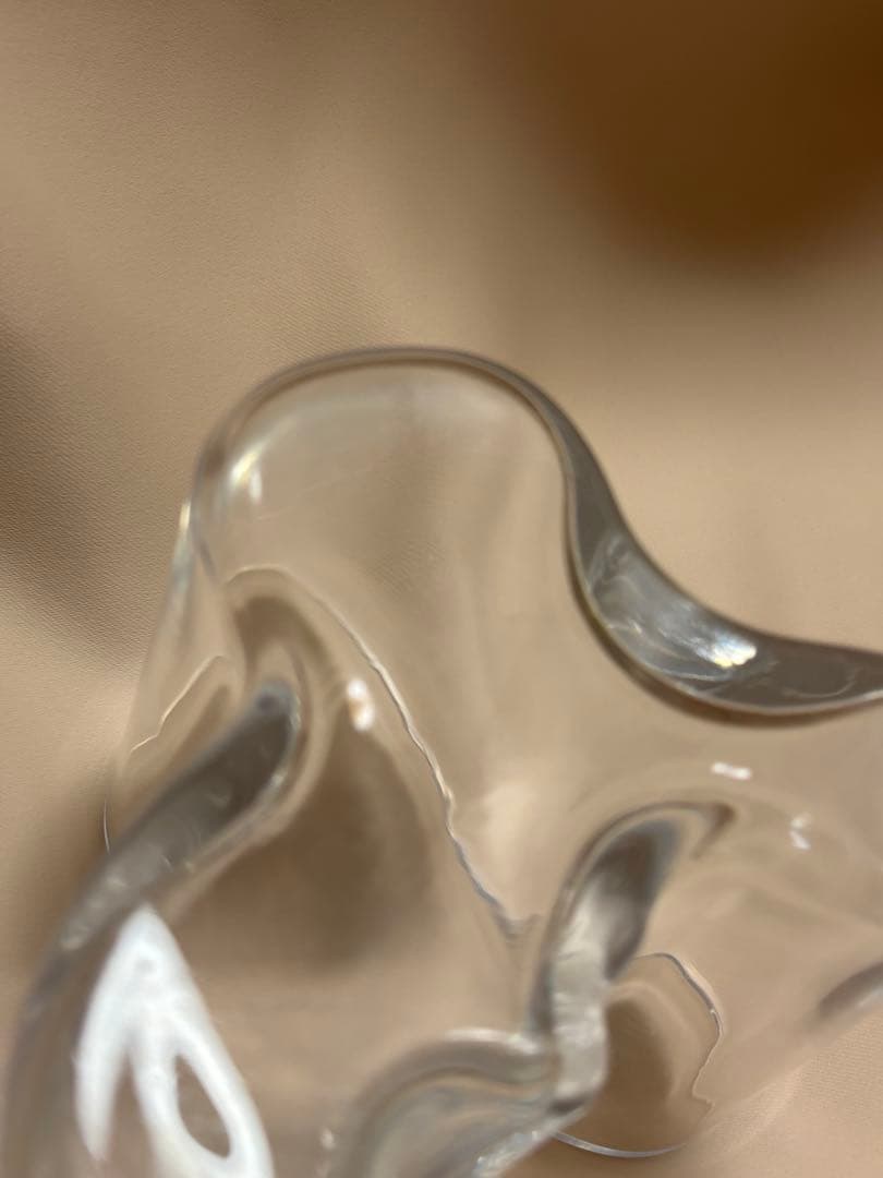 イッタラ アルヴァ・アアルト ベース 花瓶 95mm クリア 