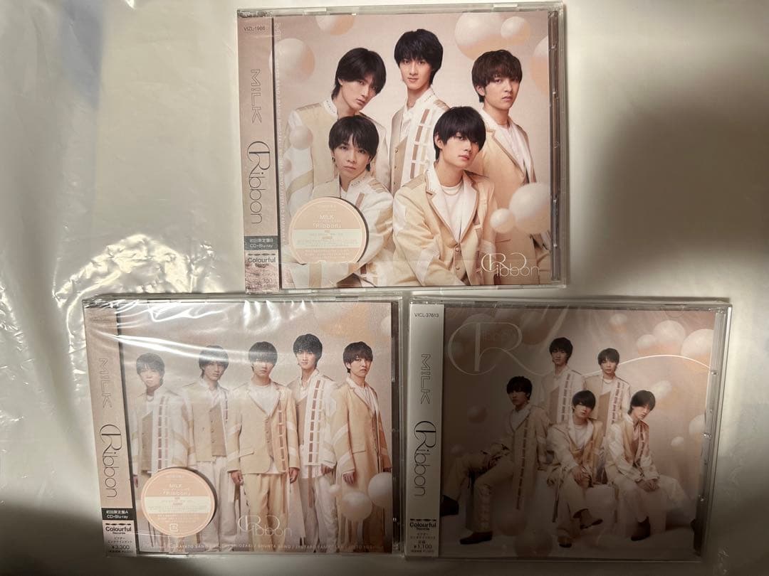 （*こ様 M!lk Ribbon 3枚セット 購入特典あり