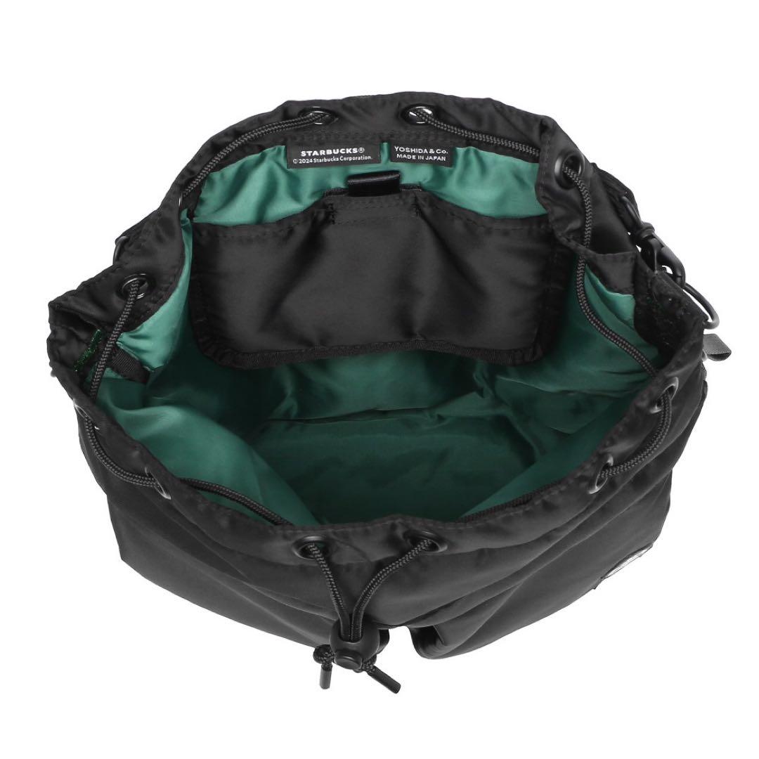 Starbucks×ポーター コーヒービーンシェイプ ２WAY ツールバッグ B