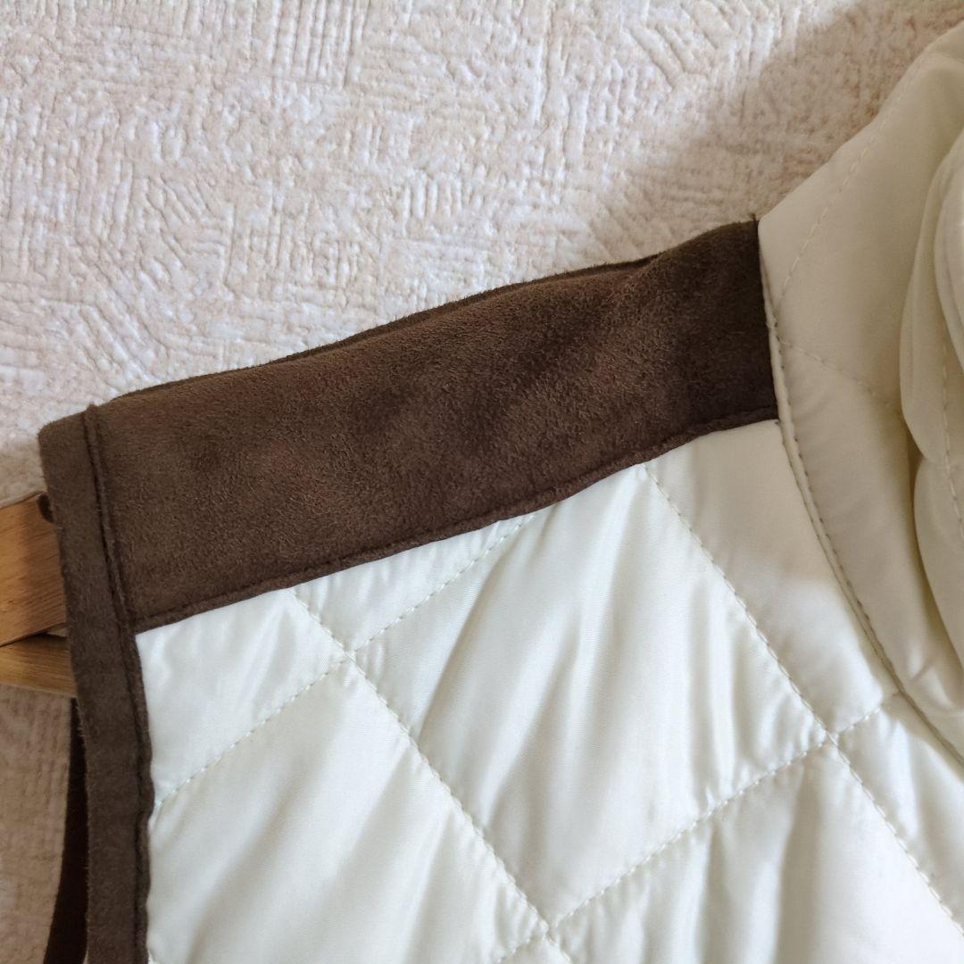 ポロラルフローレン ハイネック キルティングベスト 刺繍ロゴ M