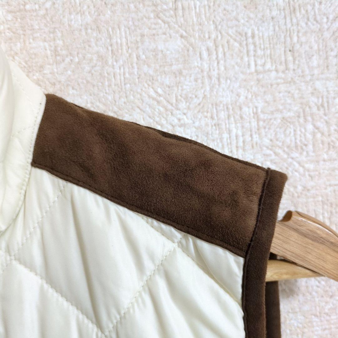 ポロラルフローレン ハイネック キルティングベスト 刺繍ロゴ M