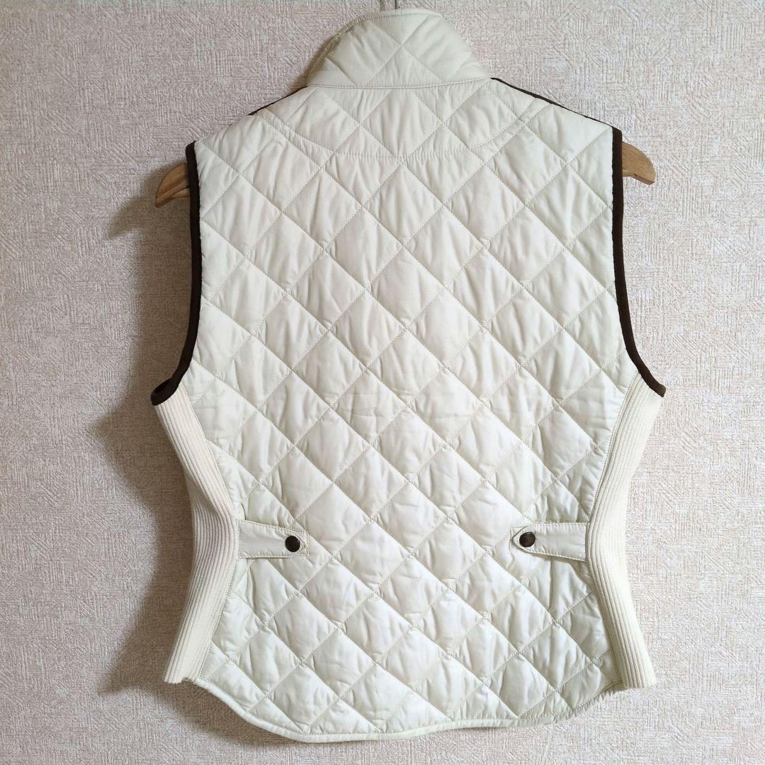 ポロラルフローレン ハイネック キルティングベスト 刺繍ロゴ M