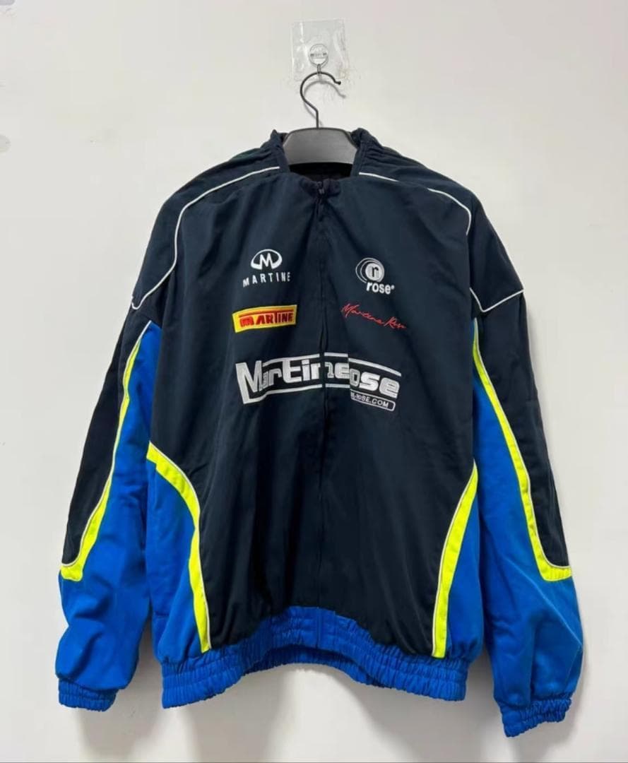 ウェア Martine Rose TUCK NECK SPONSOR JACKET L#