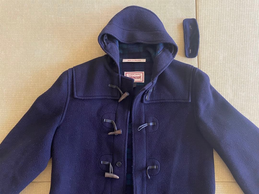 むらさき　Gloverall グローバーオール　英国製　ダッフル　コート