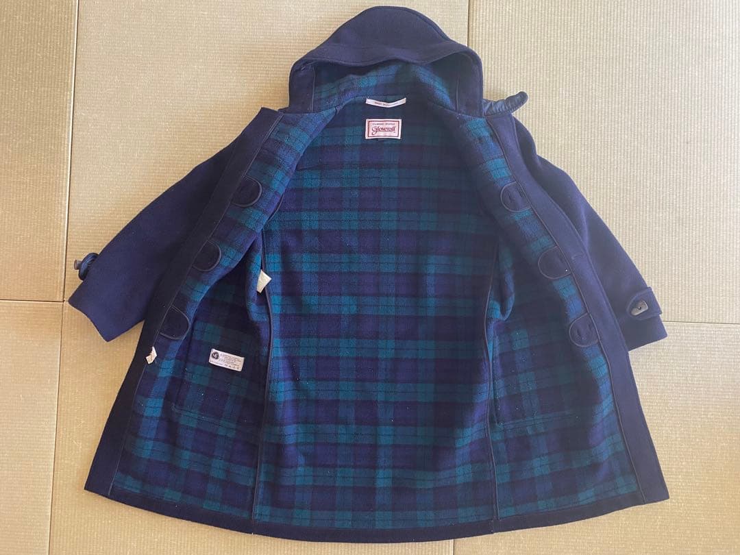 むらさき　Gloverall グローバーオール　英国製　ダッフル　コート