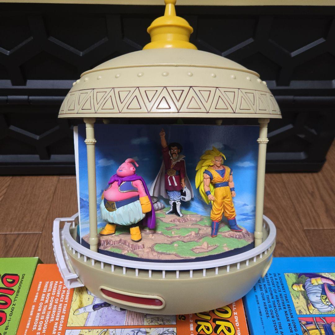 ドラゴンボールフィギュア　ジオラマセット全3巻カリン塔型ディスプレイ台付