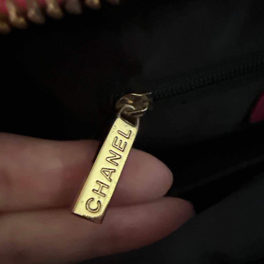 CCマーク　ピンクバック　ショルダー　ボディクロス