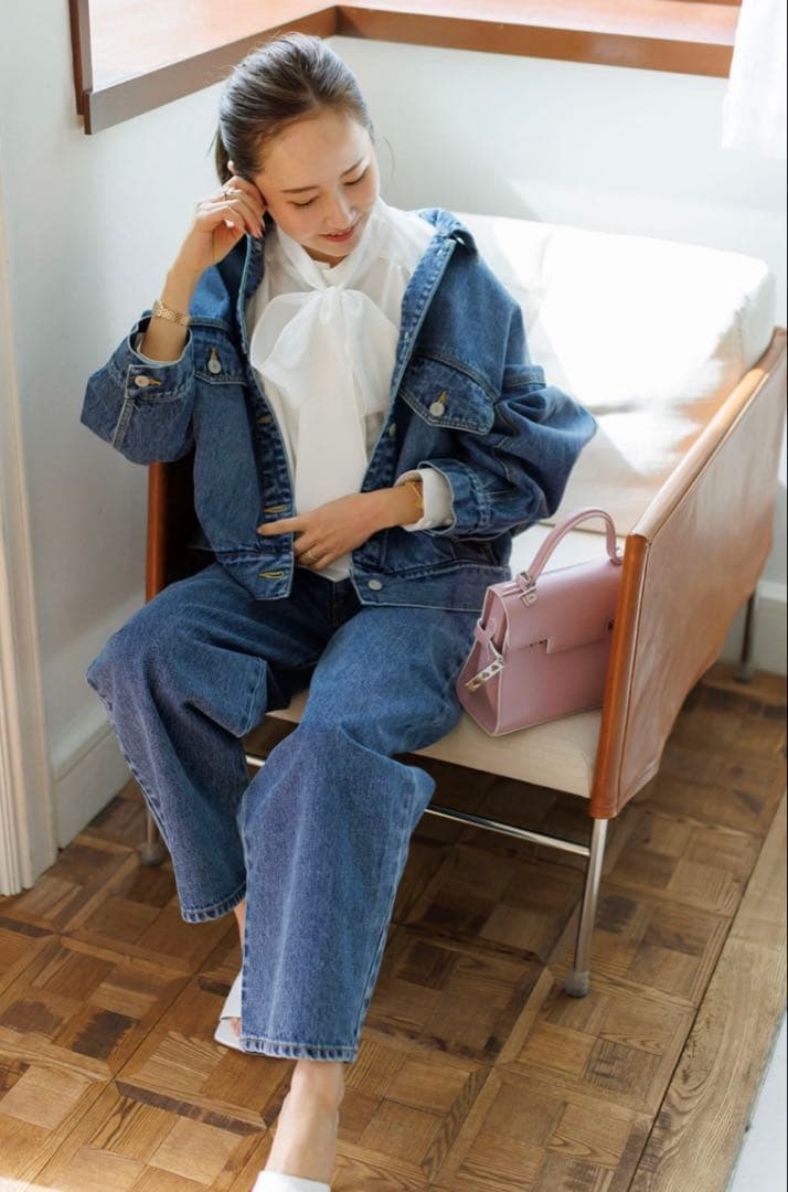 Bluelea ブルレア デニム ジャケット OKAYAMA