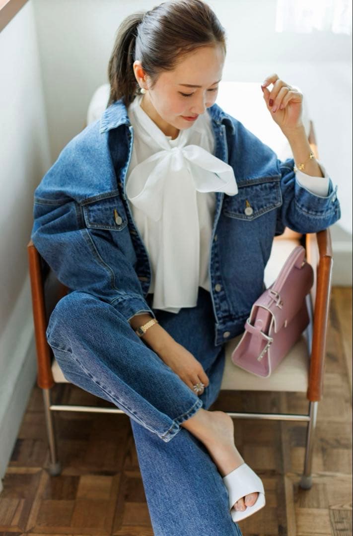 Bluelea ブルレア デニム ジャケット OKAYAMA