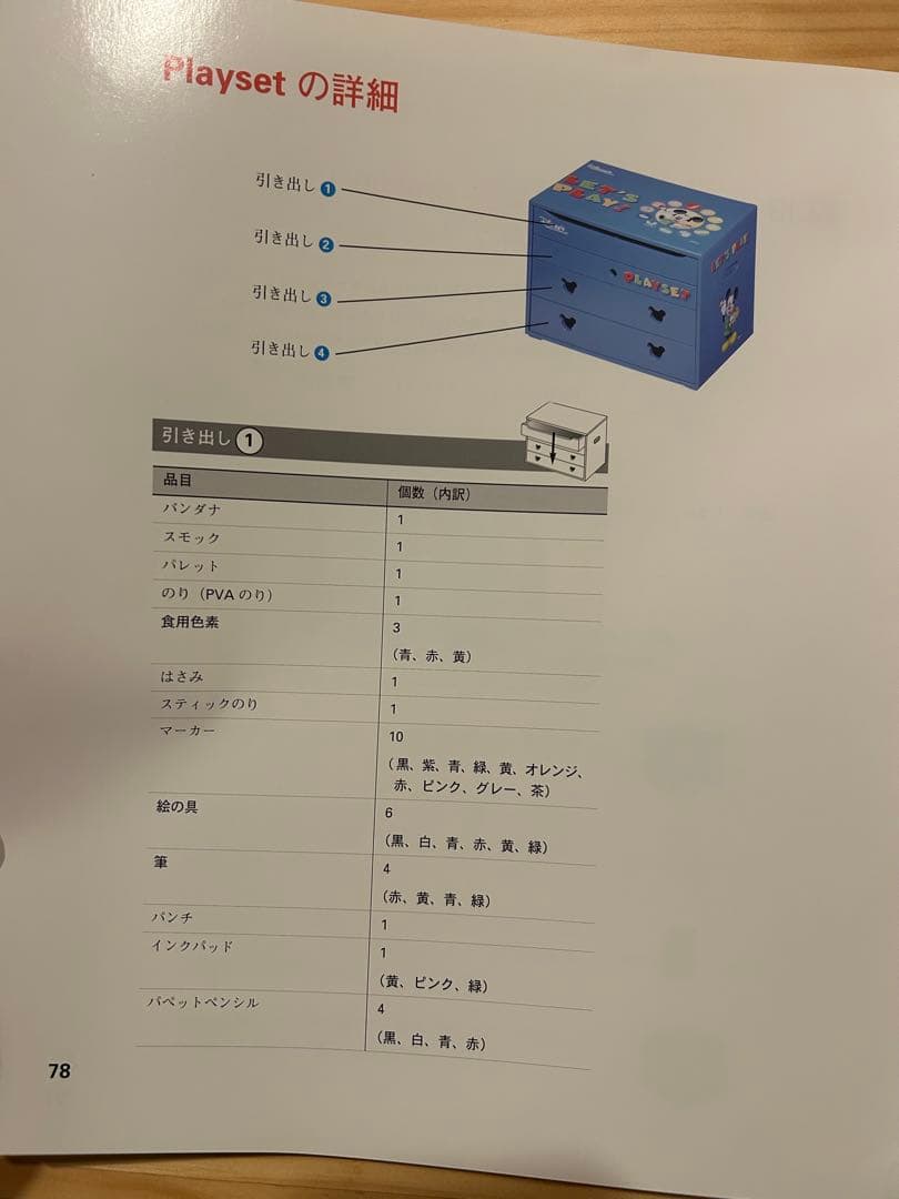 レッツプレイ DVDディズニー英語システム DWE 道具箱
