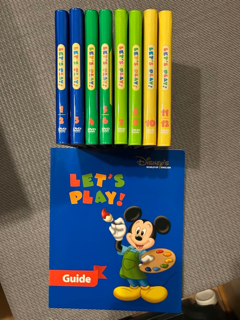 レッツプレイ DVDディズニー英語システム DWE 道具箱