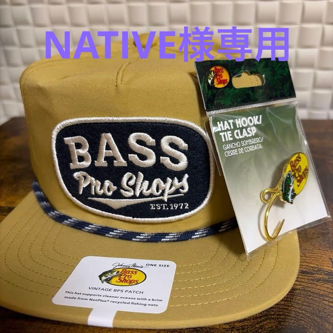 BASS Pro Shops エステート1972 帽子+フックのセット