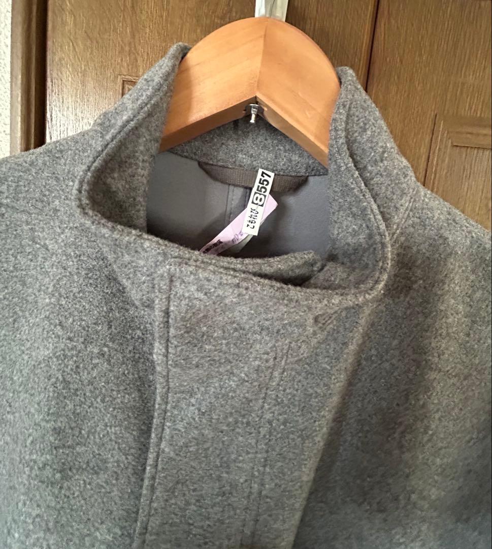 スピックアンドスパン⭐︎メルトン M-65 フィールドコート グレー サイズ36