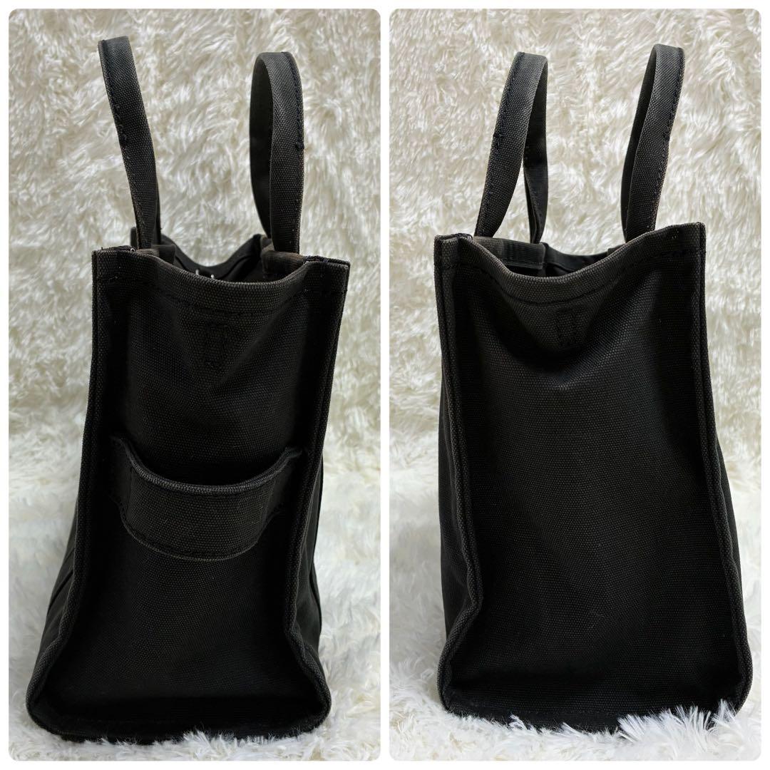 マークジェイコブス　ザ トートバッグ 2way A4可ブラック キャンバス