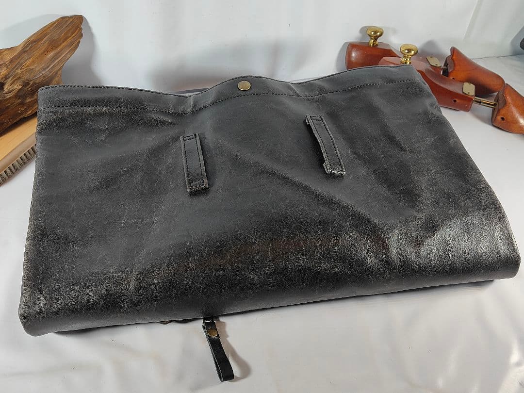 【極美品】Presto プレスト　日本製本革ドラムバッグ　リュックサック　正規品