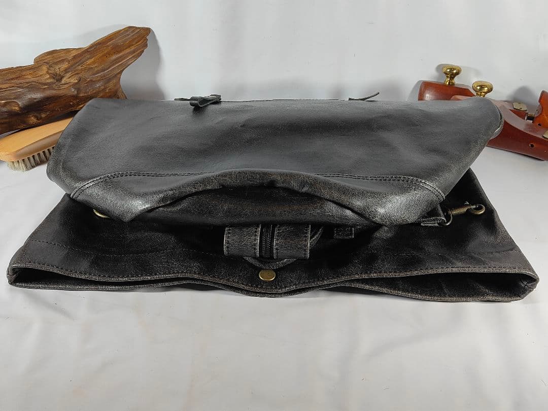 【極美品】Presto プレスト　日本製本革ドラムバッグ　リュックサック　正規品