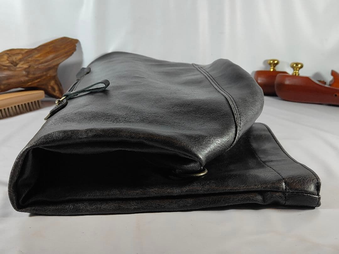 【極美品】Presto プレスト　日本製本革ドラムバッグ　リュックサック　正規品