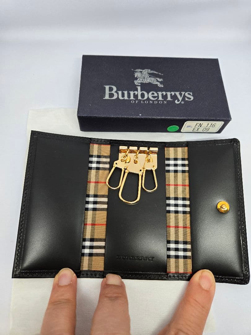 バーバリー　キーケース　キーホルダー