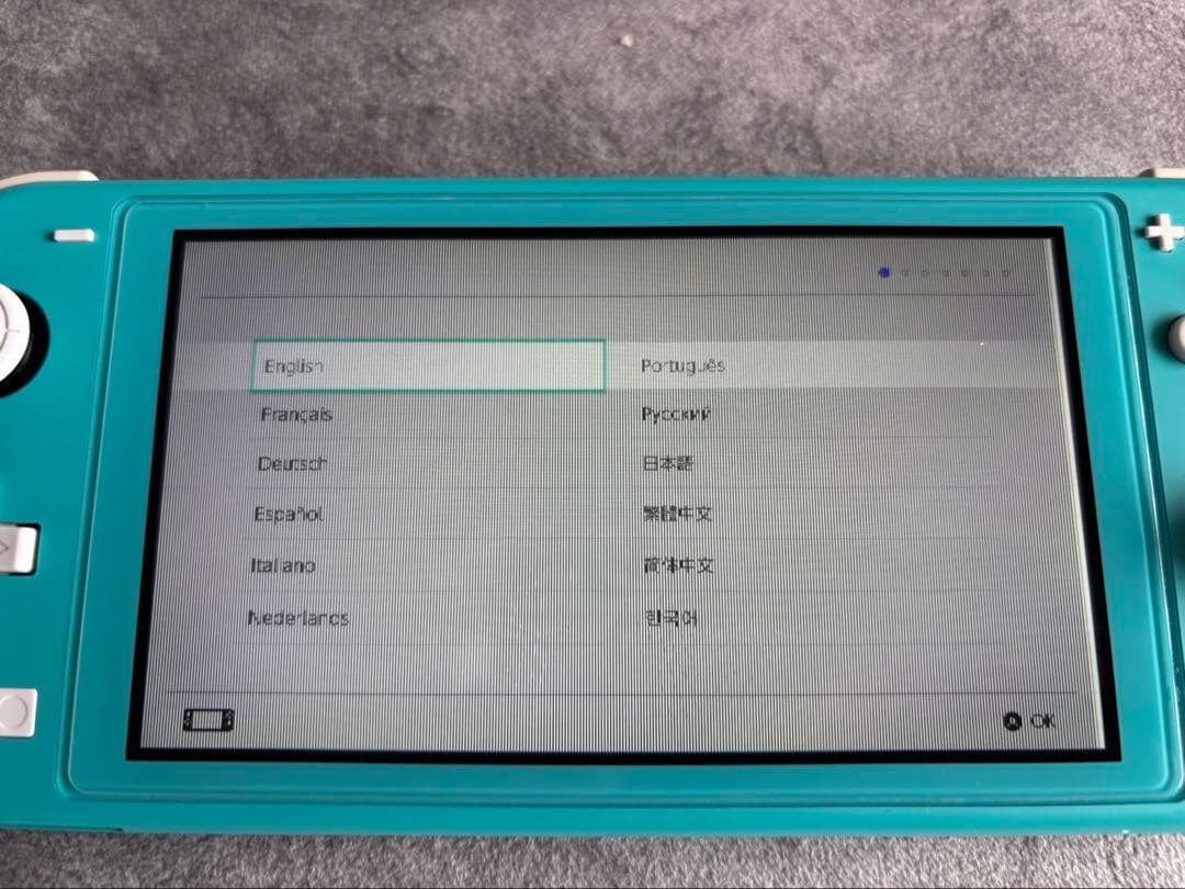 ⭐︎ジャンク品⭐︎Nintendo Switch Lite ターコイズ