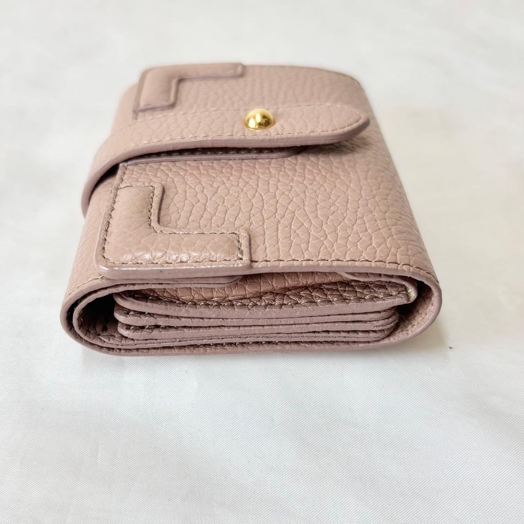 【未使用】　ハースケジュール　トランク ミニウォレット　ミニ財布　三つ折り財布