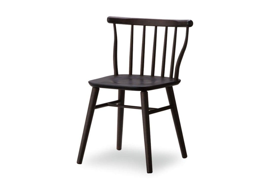 ダイニングチェア　FLYMEe BASIC　革製クッション付き