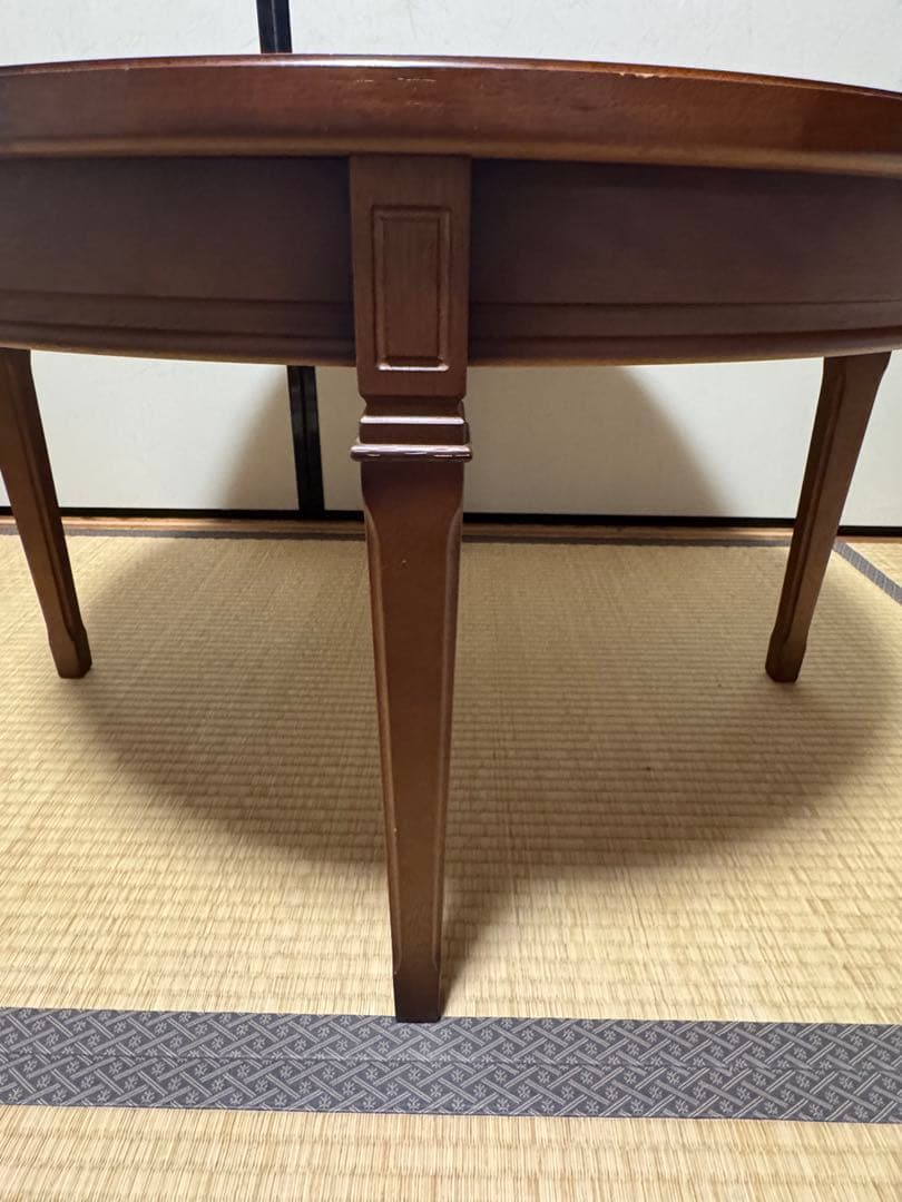 マルニ木工 ラウンドテーブル 地中海 丸テーブル センターテーブル テーブル 台