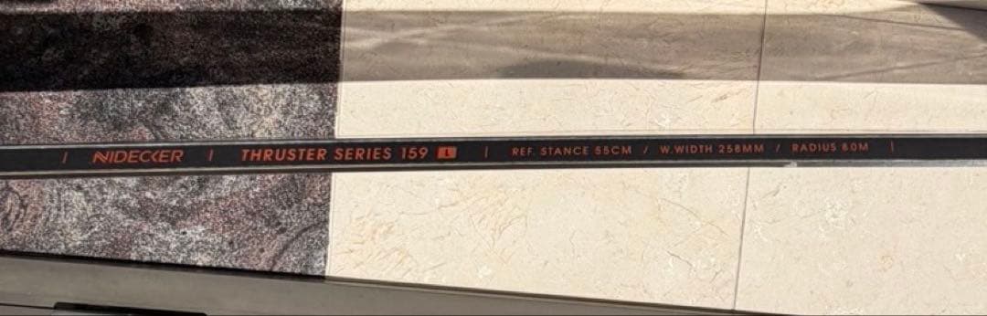 Nidecker Thruster Series スノーボード　159