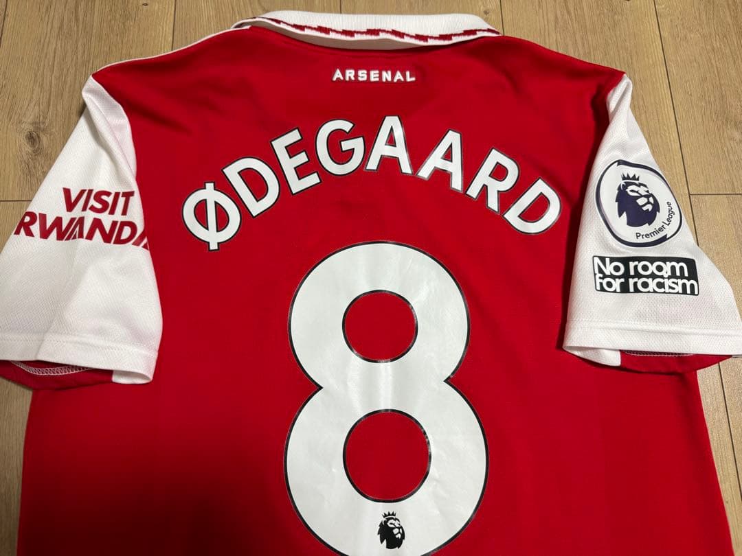 adidasアディダス アーセナル ウーデゴール 正規品フルパッチ L