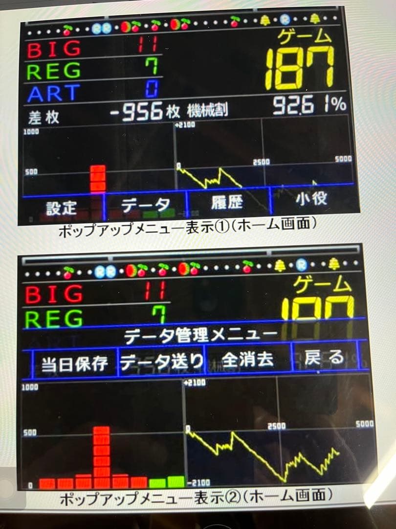 アナザーゴッドハーデス実機　不要機、データカウンター付き