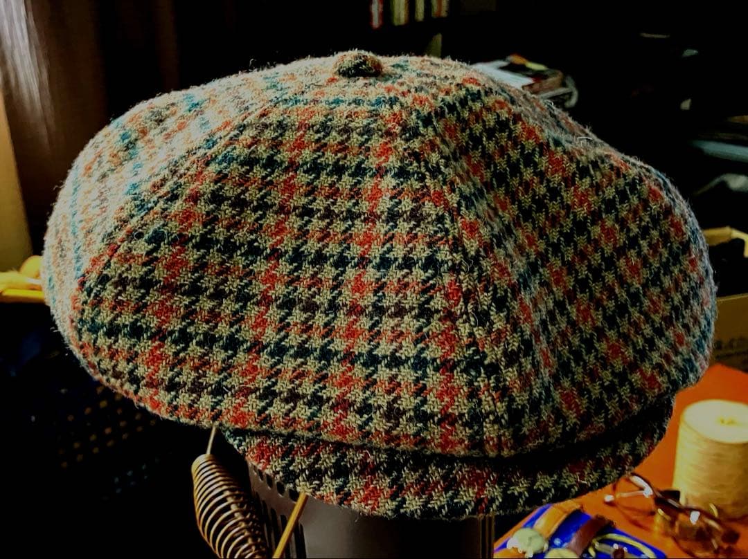 ナイジェルケーボン ハウンドトゥース BIG キャスケット 63cm