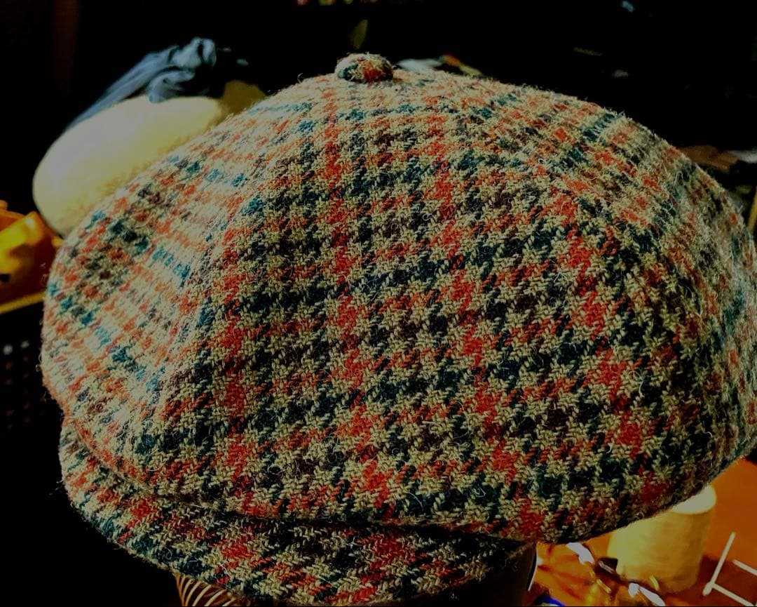 ナイジェルケーボン ハウンドトゥース BIG キャスケット 63cm