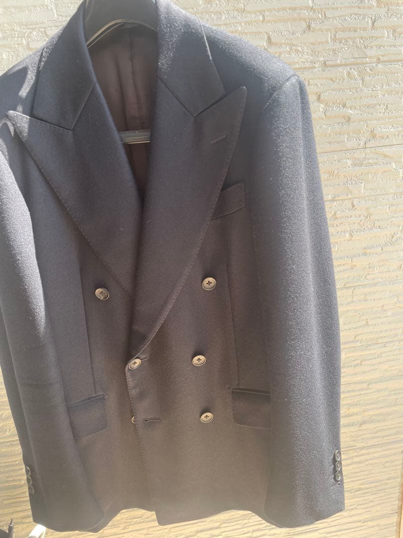 オーダースーツ　濃紺