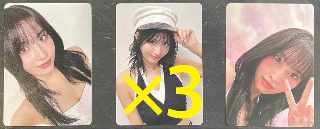TWICE DIVE タワレコ限定 ラキドロ トレカ モモ3種コンプ×3
