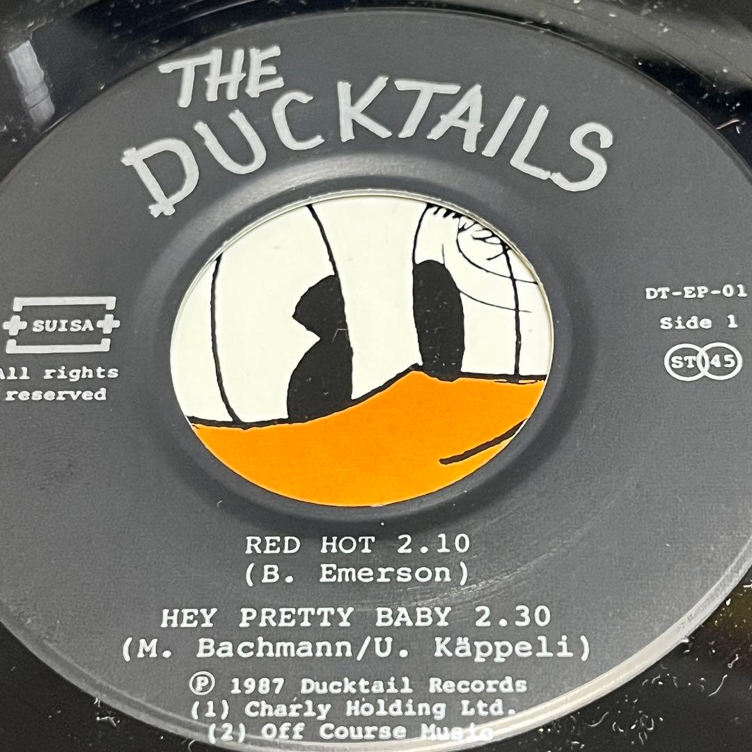 THE DUCKTAILS EP レア　スイス　ネオロカビリー　1987年産