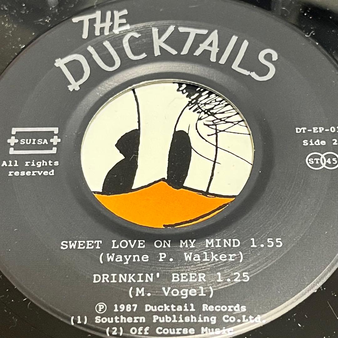 THE DUCKTAILS EP レア　スイス　ネオロカビリー　1987年産