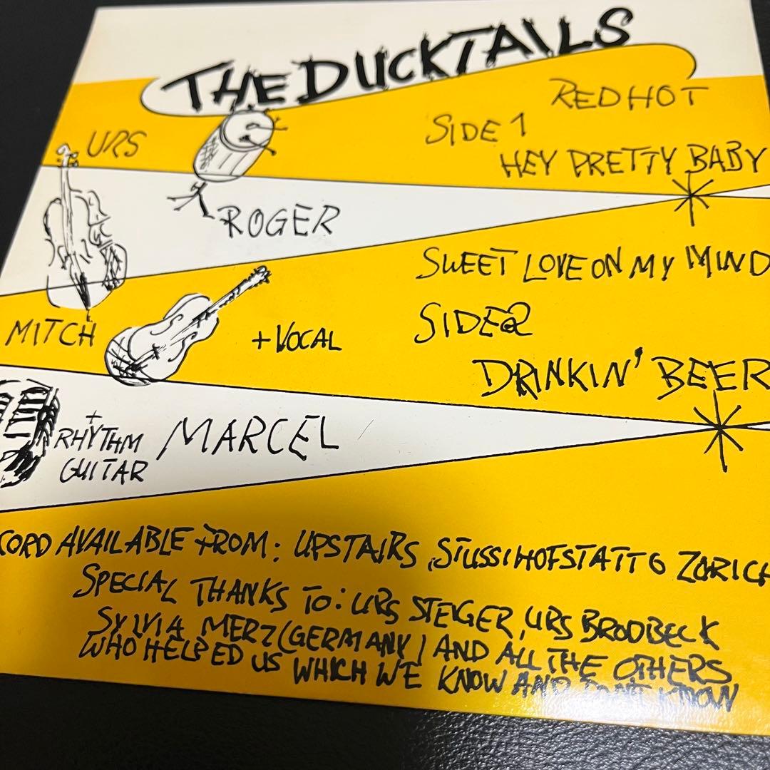 THE DUCKTAILS EP レア　スイス　ネオロカビリー　1987年産