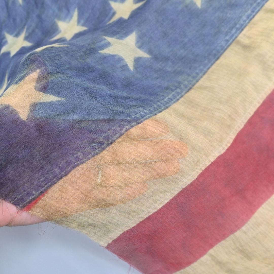 □ 45470★年 イフシックスワズナイン ストール アメリカ シルク100％