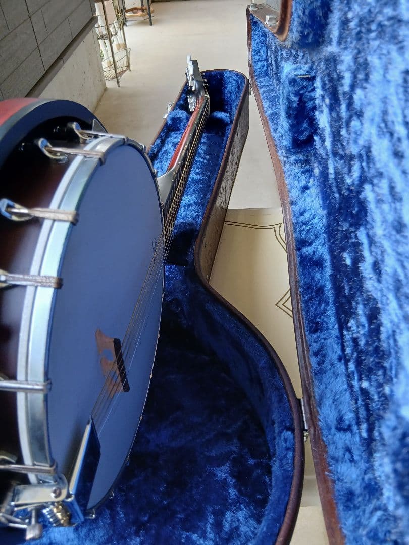 Blanton.BB15G.6Stringsバンジョー6弦(ハードケース付)