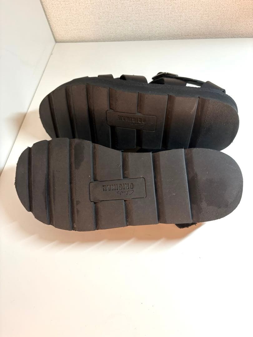 クラークスメアバックル 8サイズ26cm ブラック Clarks