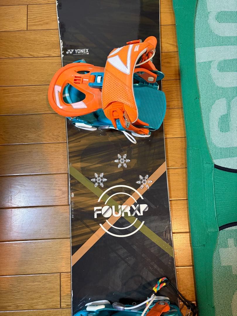 スノーボード 板 YONEX 4XP ビンディングセット