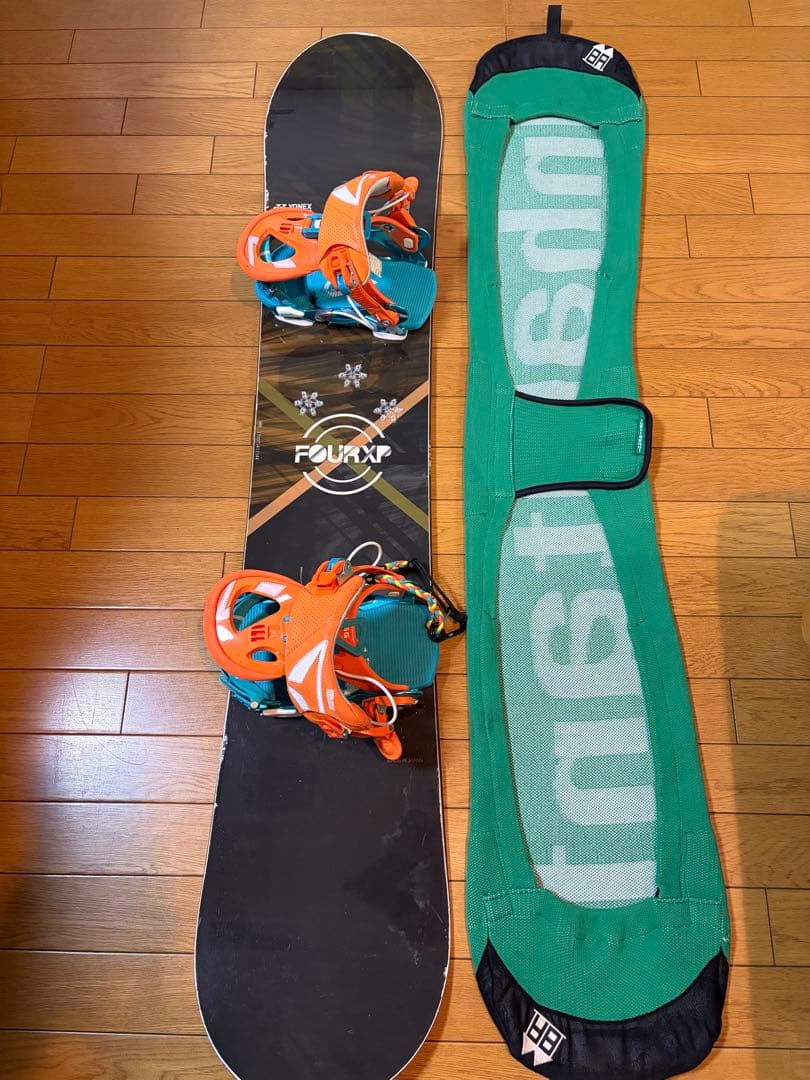 スノーボード 板 YONEX 4XP ビンディングセット
