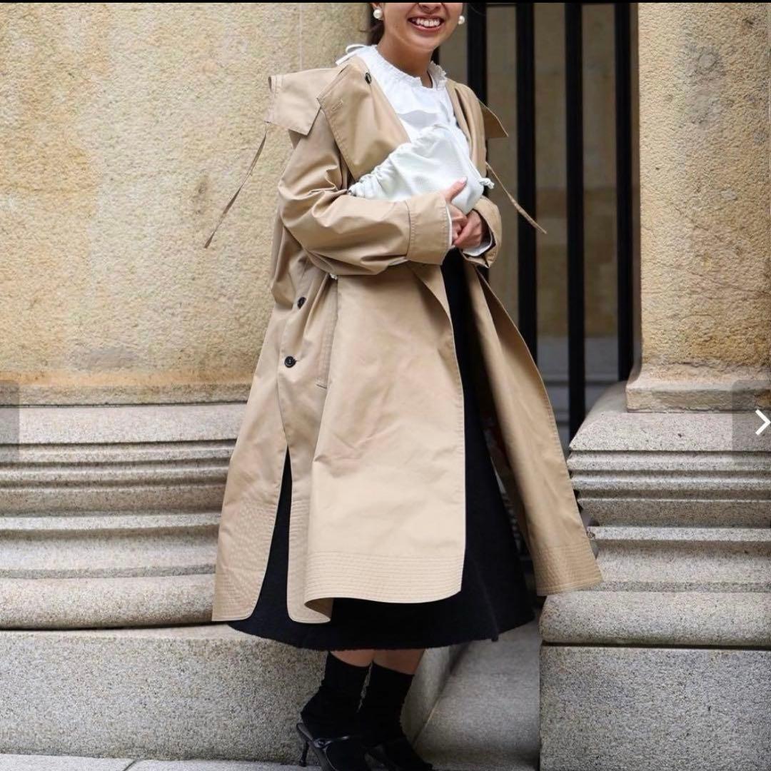 gypsohila フード付き トレンチコート　ジプソフィア ayako