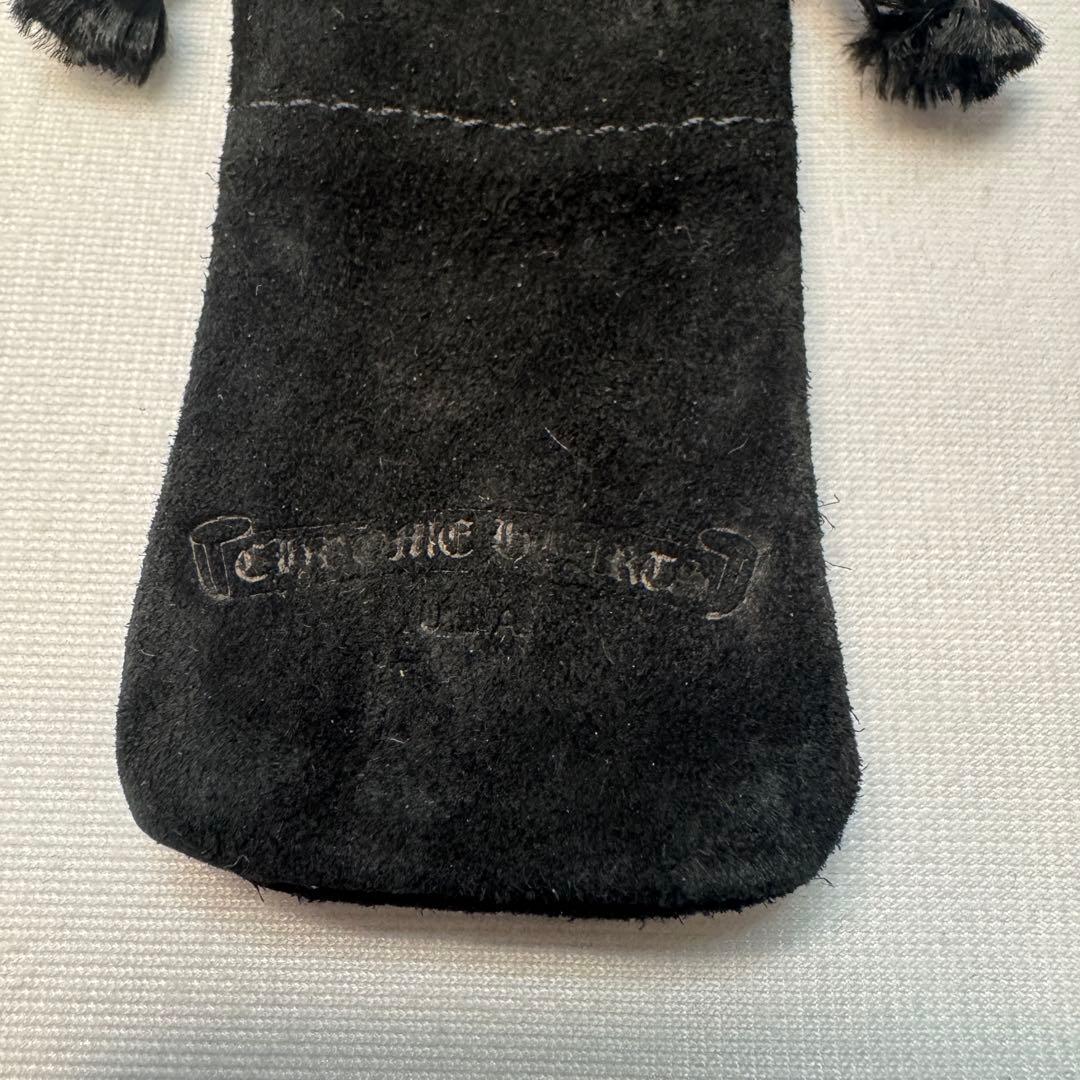 クロムハーツ　付属品　革袋　巾着chrome hearts レザー　保存袋　5個