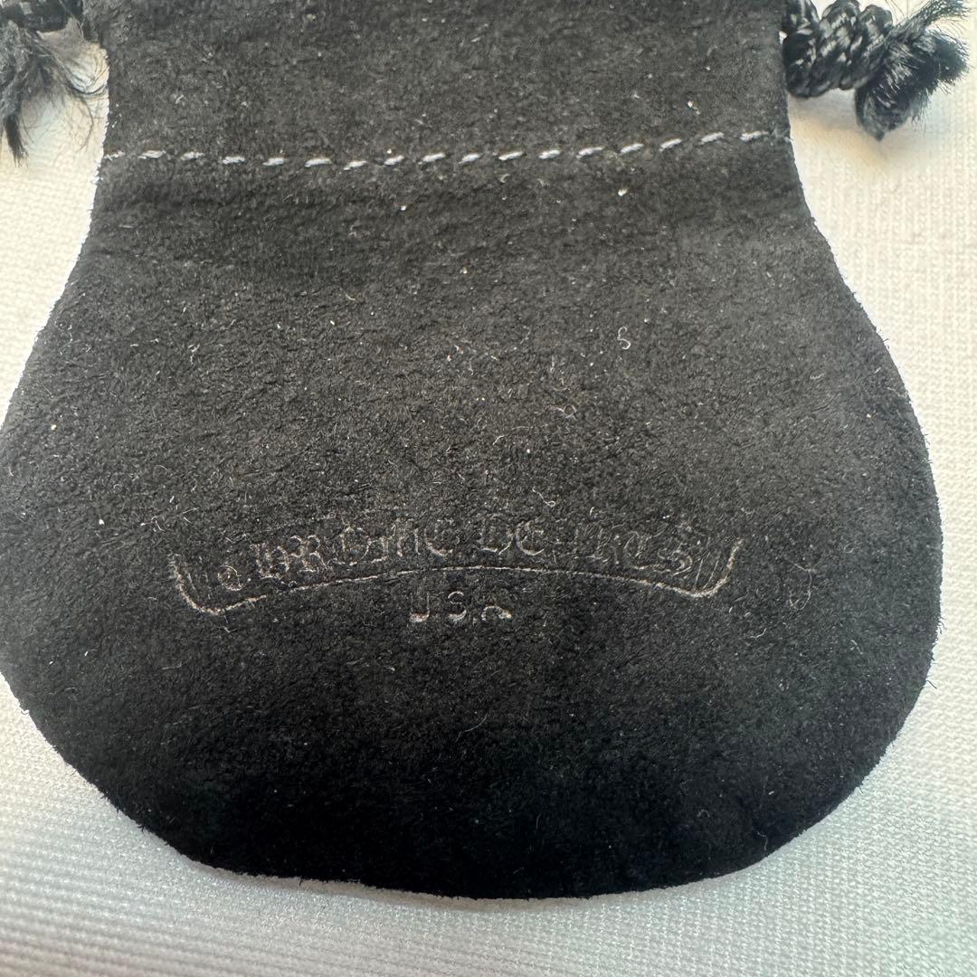 クロムハーツ　付属品　革袋　巾着chrome hearts レザー　保存袋　5個